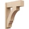 Ekena Millwork 8-in W x 24-in D x 32-in H Balboa Block Rough Cedar Woodgrain TimberThane Outlooker, Primed Tan OUTUR080X24X32BOA44RCPR - alternate 1